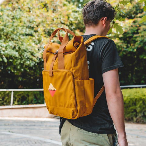 Madlug Mustard Laptop Roll-Top in Armagh