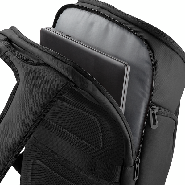 Madlug Premium Tech Backpack in Black.